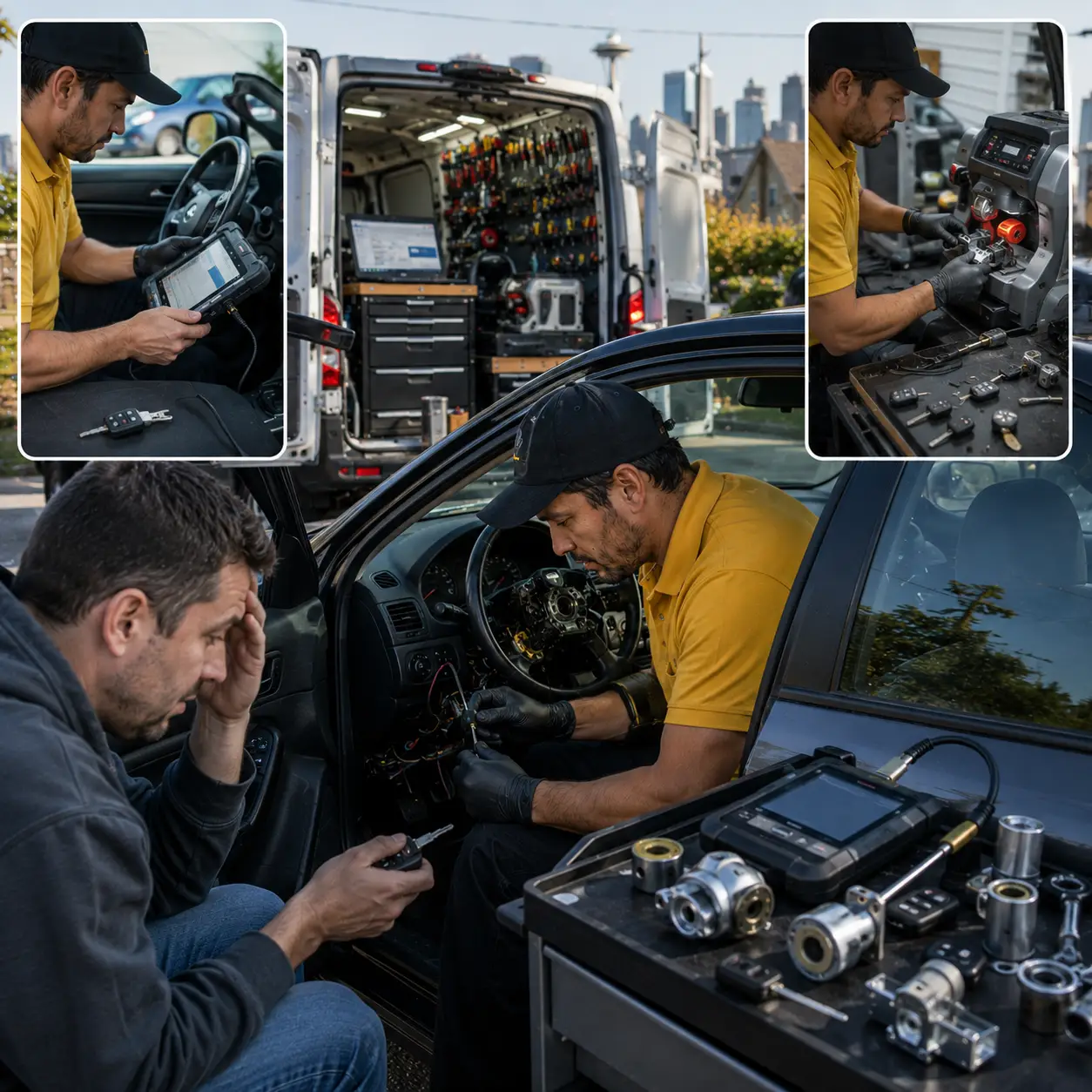 24 Hour Emergency Automotive Ignition Key Service Seattle WA