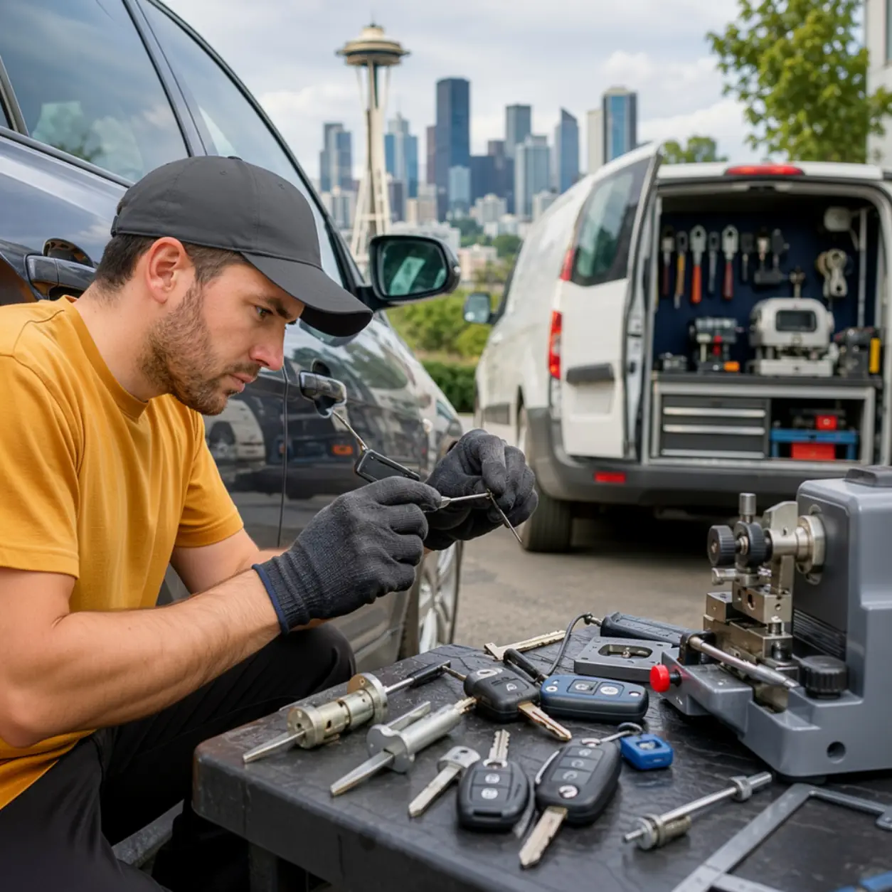 Local automotive locksmith in Seattle WA