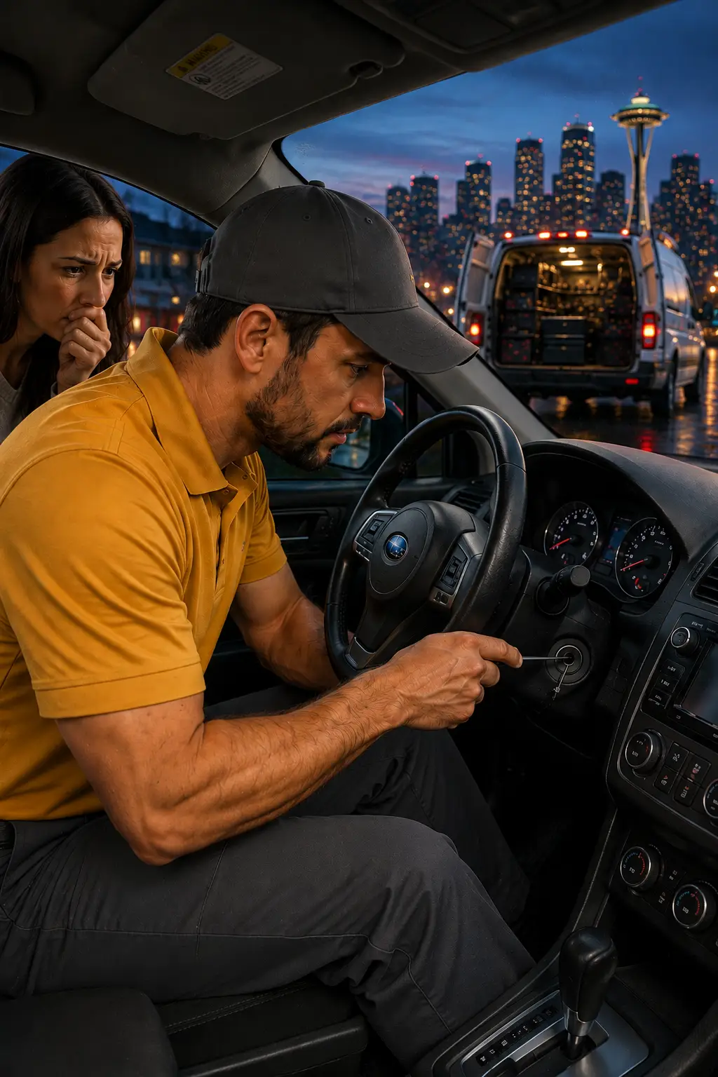 Mobile lockout locksmith service in Seattle WA