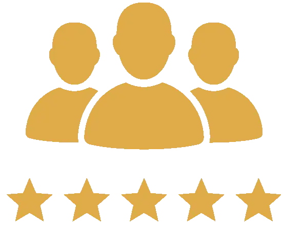 Testimonials icon section