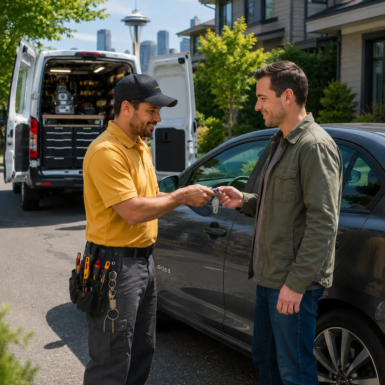 Affordable lock change service Seattle WA